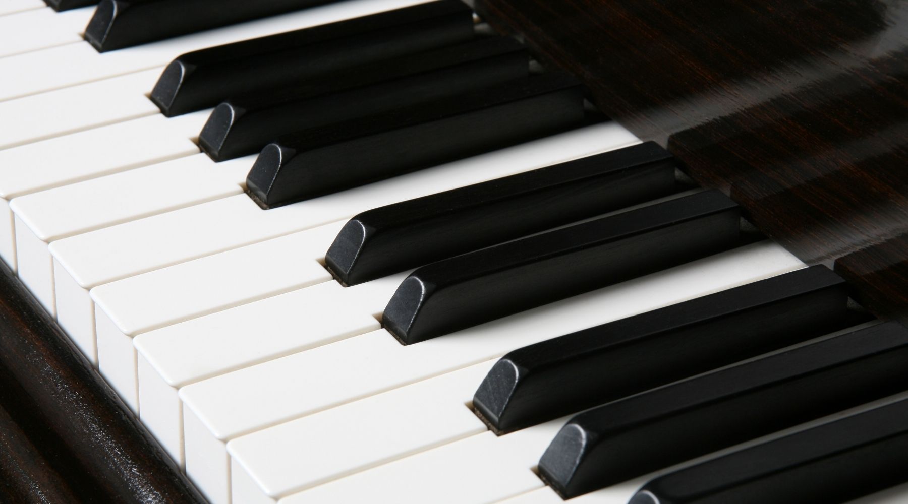 ebony piano keys